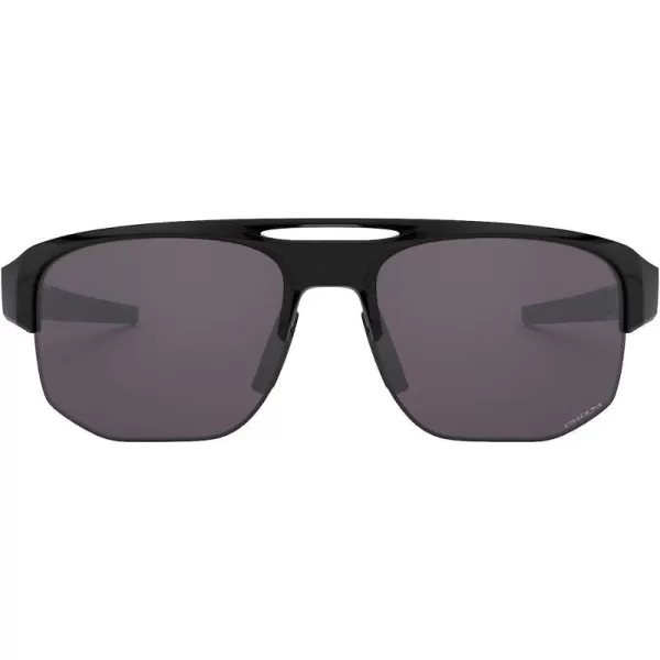 imageOakley Mens Oo9424 Mercenary Rectangular SunglassesPolished BlackPrizm Grey