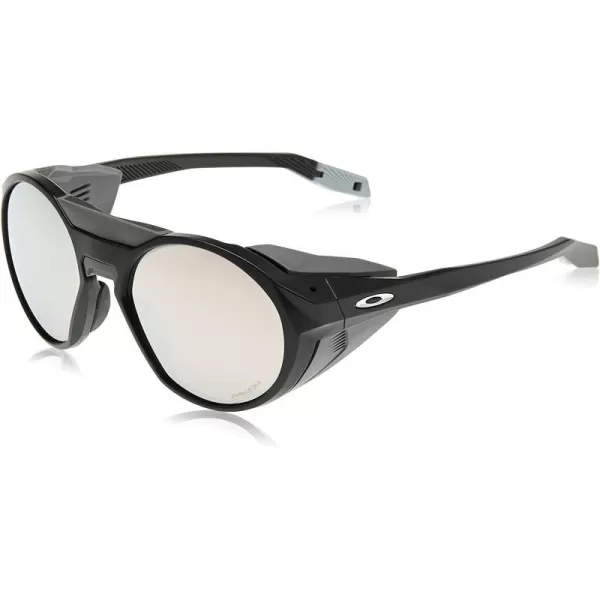 imageOakley Mens Oo9440 Clifden Round SunglassesMatte BlackPrizm Snow Black Iridium