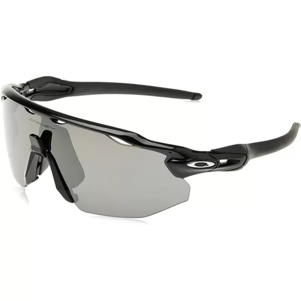 imageOakley Mens Oo9442 Radar Ev Advancer Rectangular SunglassesPolished BlackPrizm Black Polarized