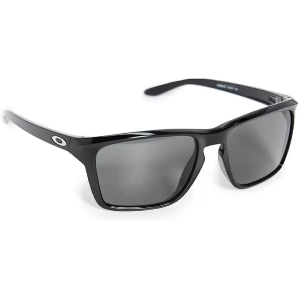 imageOakley Mens Oo9448 Sylas Rectangular SunglassesPolished BlackPrizm Grey