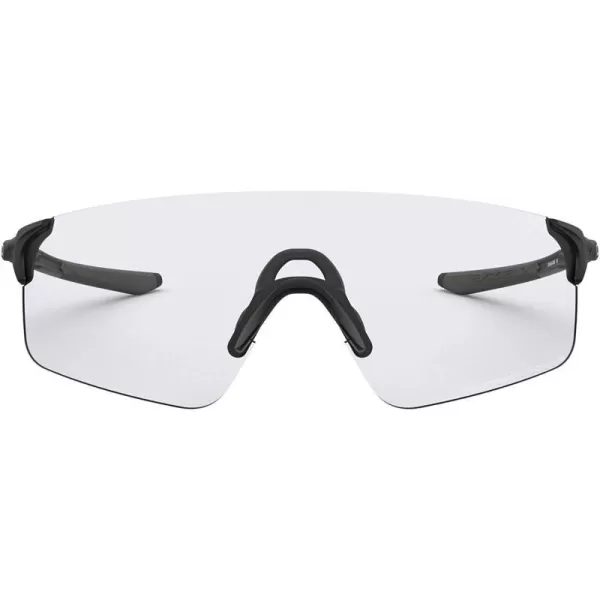 imageOakley Mens Oo9454 Evzero Blades Rectangular SunglassesMatte BlackClear Black Iridium Photochromic