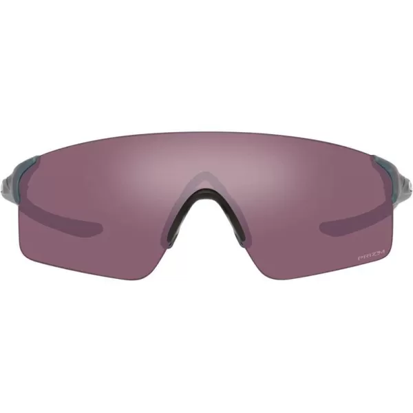 imageOakley Mens Oo9454 Evzero Blades Rectangular SunglassesMatte Silver on Blue Colorshift FadePrizm Road Black