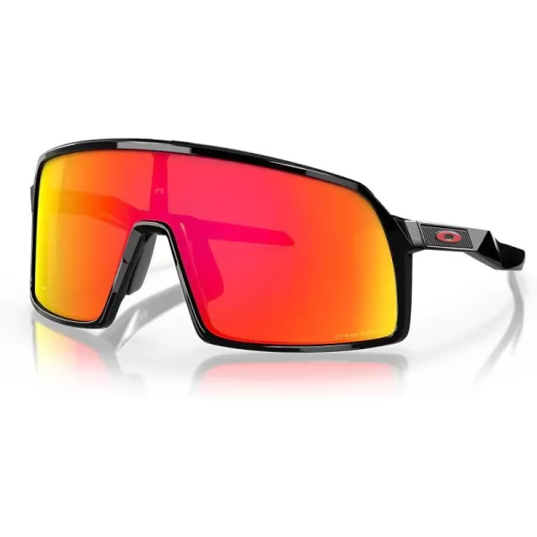 imageOakley Mens Oo9462 Sutro S Rectangular SunglassesPolished BlackPrizm Ruby