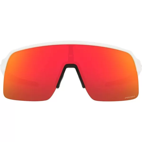 imageOakley Mens Oo9463 Sutro Lite Rectangular SunglassesMatte WhitePrizm Ruby