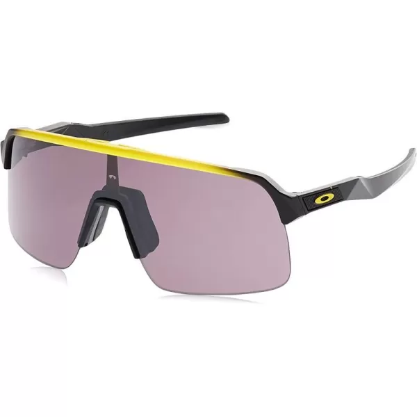 imageOakley Mens Oo9463 Sutro Lite Rectangular SunglassesTour De France Yellow FadePrizm Road Black
