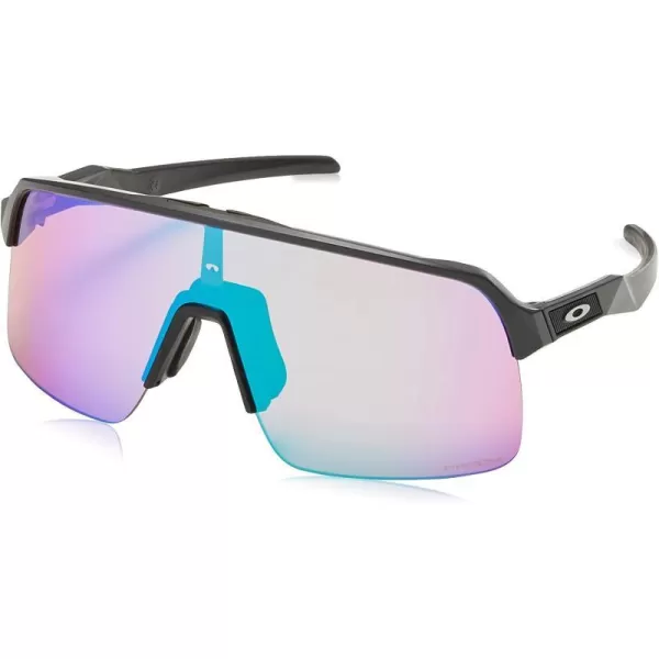 imageOakley Mens Oo9463a Sutro Lite Low Bridge Fit Rectangular SunglassesMatte CarbonPrizm Golf