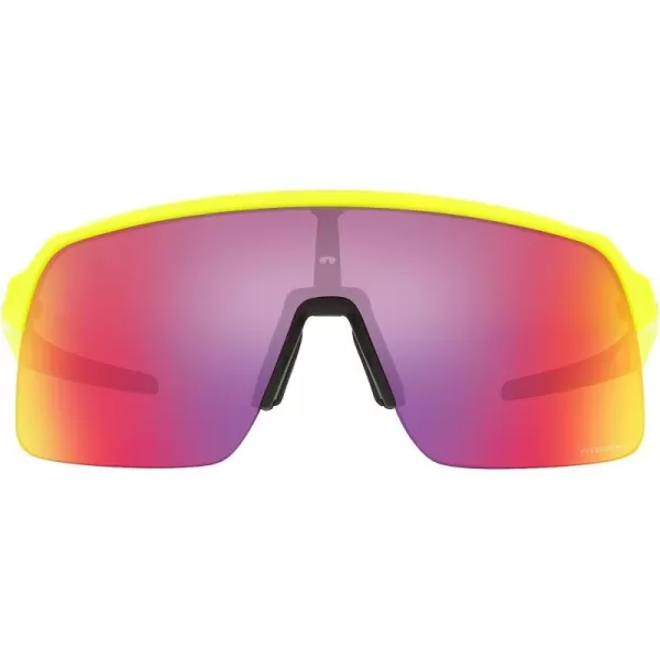 imageOakley Mens Oo9463a Sutro Lite Low Bridge Fit Rectangular SunglassesNeon YellowPrizm Road