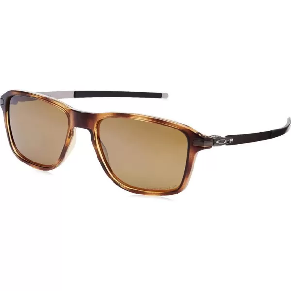 imageOakley Mens Oo9469 Wheel House Square SunglassesBrown TortoisePrizm Tungsten Polarized