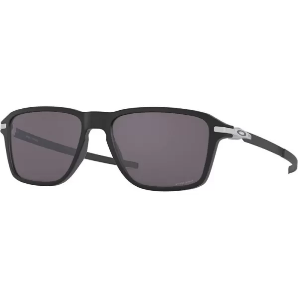 imageOakley Mens Oo9469 Wheel House Square SunglassesSatin BlackPrizm Grey