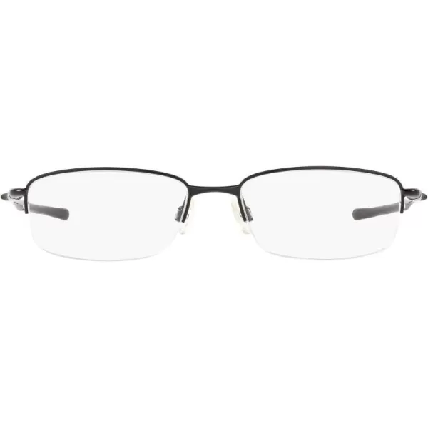 imageOakley Mens Ox3102 Clubface Rectangular Prescription Eyewear FramesPolished BlackDemo Lens