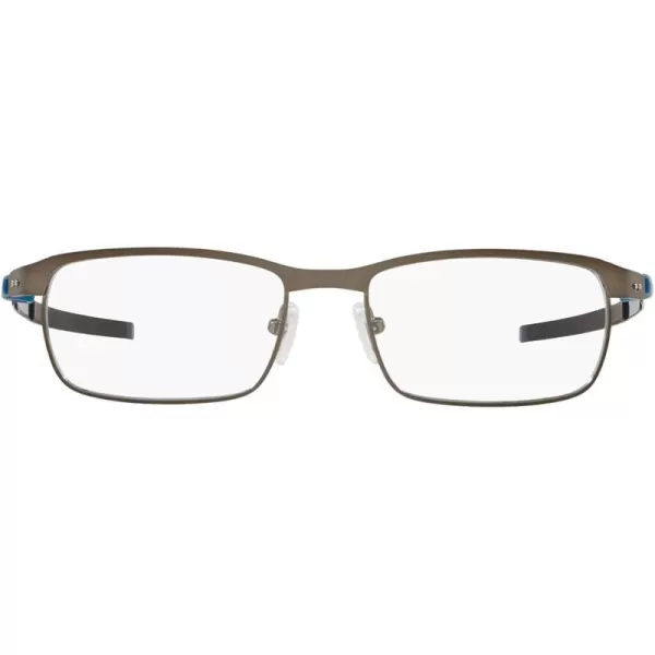 imageOakley Mens Ox3184 Tincup Rectangular Prescription Eyeglass FramesPowder CementDemo Lens