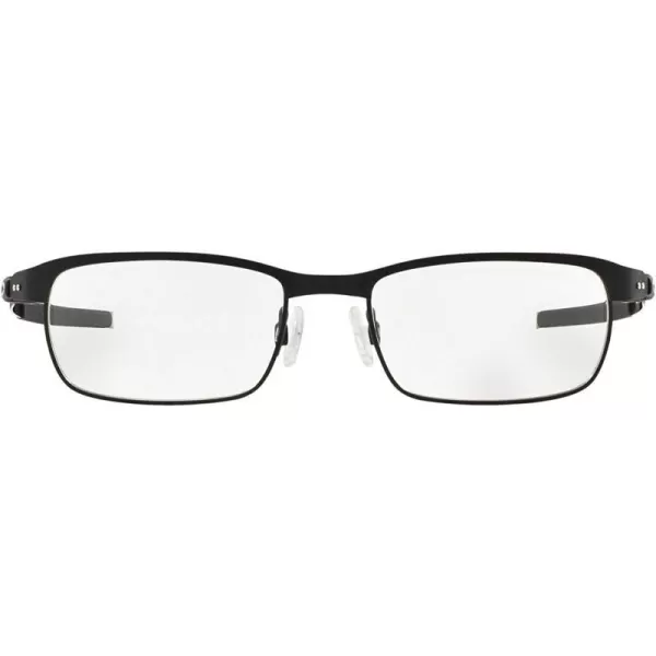 imageOakley Mens Ox3184 Tincup Rectangular Prescription Eyeglass FramesPowder CoalDemo Lens