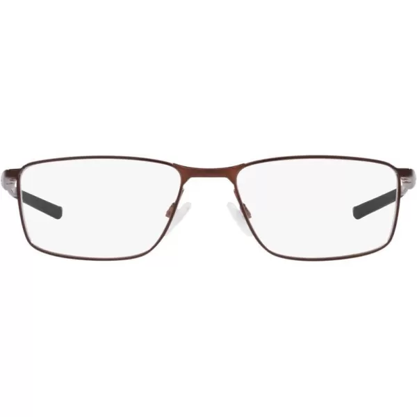 imageOakley Mens Ox3217 Socket 50 Rectangular Prescription Eyeglass FramesBrushed GrenacheDemo Lens