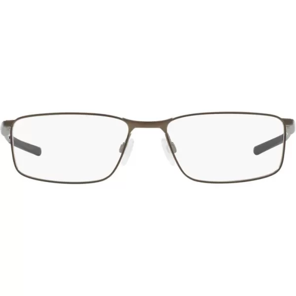 imageOakley Mens Ox3217 Socket 50 Rectangular Prescription Eyeglass FramesSatin PewterDemo Lens
