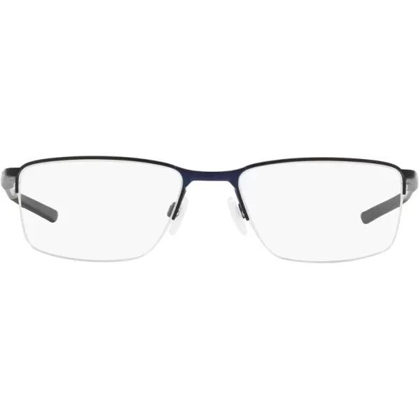 imageOakley Mens Ox3218 Socket 55 Rectangular Prescription Eyeglass FramesMatte MidnightDemo Lens