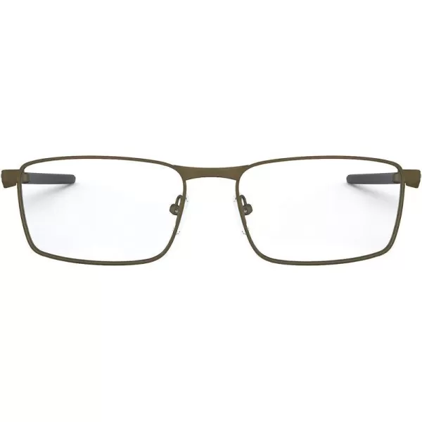 imageOakley Mens Ox3227 Fuller Rectangular Prescription Eyeglass FramesPewterDemo Lens