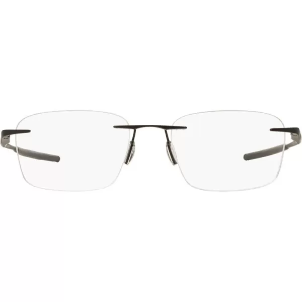 imageOakley Mens Ox5115 Wingfold Evs Square Prescription Eyeglass FramesSatin BlackDemo Lens