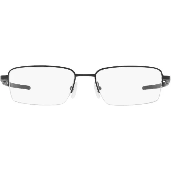 imageOakley Mens Ox5125 Gauge 51 Rectangular Prescription Eyeglass FramesMatte Black on BlackDemo Lens