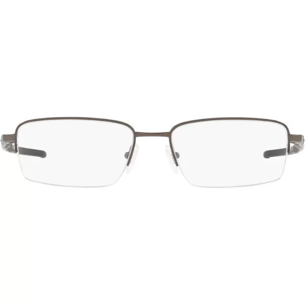 imageOakley Mens Ox5125 Gauge 51 Rectangular Prescription Eyeglass FramesPewterDemo Lens
