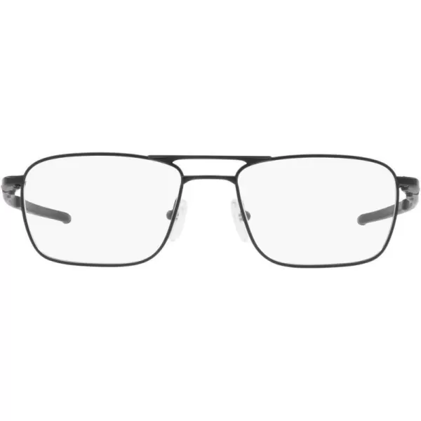 imageOakley Mens Ox5127 Gauge 52 Truss Titanium Square Prescription Eyeglass FramesSatin BlackDemo Lens