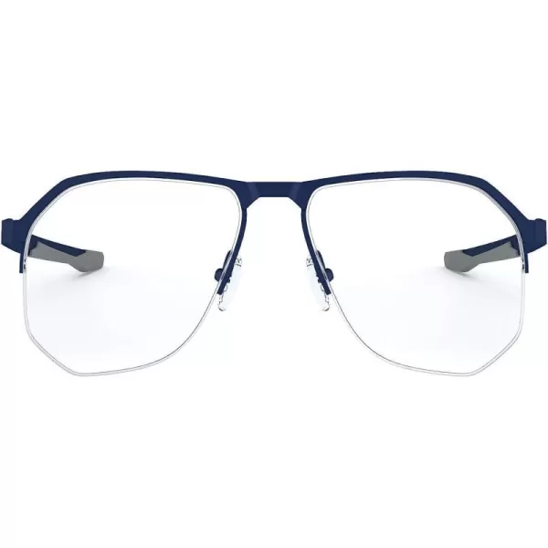 imageOakley Mens Ox5147 Tenon Aviator Prescription Eyeglass FramesMatte MidnightDemo Lens