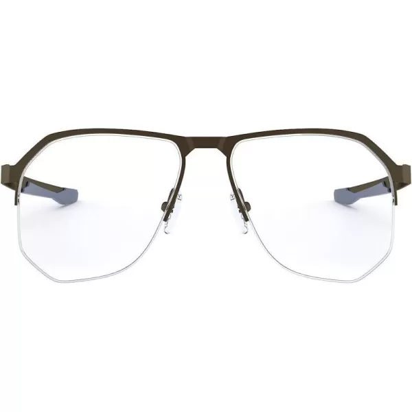 imageOakley Mens Ox5147 Tenon Aviator Prescription Eyeglass FramesSatin PewterDemo Lens