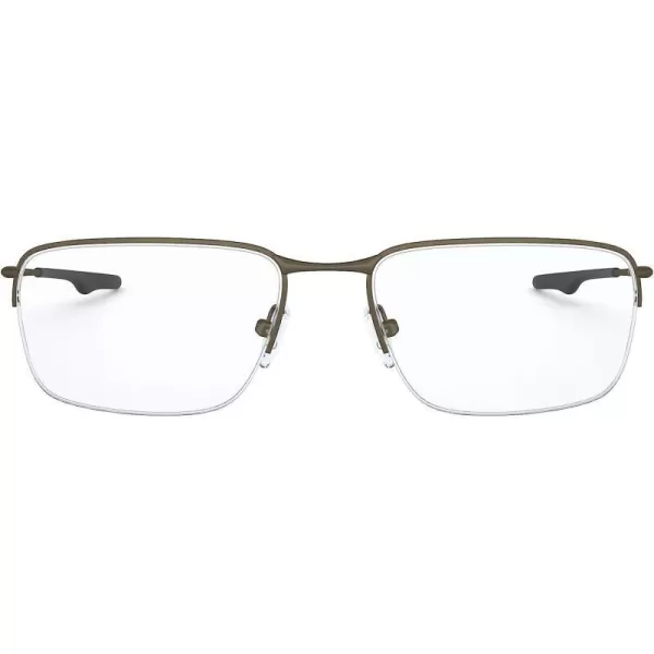 imageOakley Mens Ox5148 Wingback Sq Square Prescription Eyeglass FramesPewterDemo Lens
