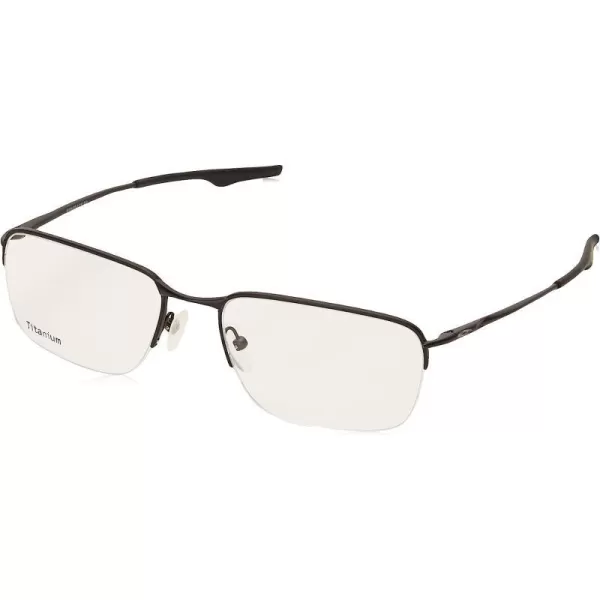 imageOakley Mens Ox5148 Wingback Sq Square Prescription Eyeglass FramesSatin BlackDemo Lens