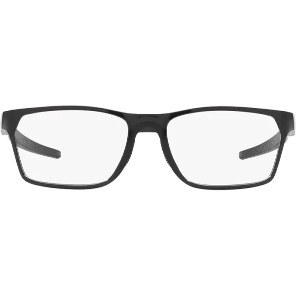 imageOakley Mens Ox8032 Hex Jector Rectangular Prescription Eyewear FramesBlack InkDemo Lens