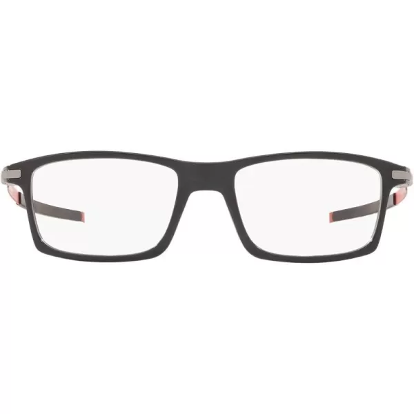 imageOakley Mens Ox8050 Pitchman Rectangular Prescription Eyeglass FramesBlack InkDemo Lens