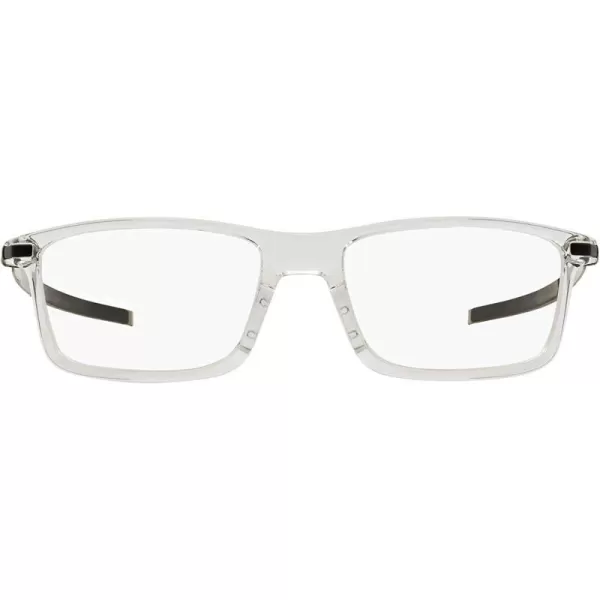 imageOakley Mens Ox8050 Pitchman Rectangular Prescription Eyeglass FramesClearDemo Lens