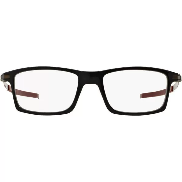 imageOakley Mens Ox8050 Pitchman Rectangular Prescription Eyeglass FramesPolished Black
