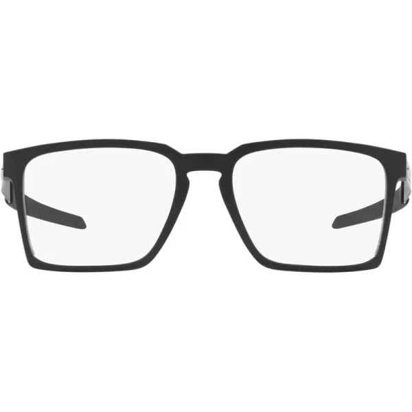 imageOakley Mens Ox8055 Exchange Rectangular Prescription Eyewear FramesSatin BlackDemo Lens