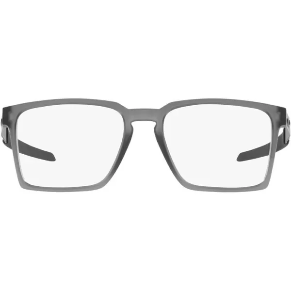 imageOakley Mens Ox8055 Exchange Rectangular Prescription Eyewear FramesSatin Grey SmokeDemo Lens