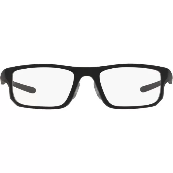 imageOakley Mens Ox8066 Voltage Asian Fit Rectangular Prescription Eyeglass Frames Satin BlackDemo Lens 55 mmOakley Mens Ox8066 Voltage Asian Fit Rectangular Prescription Eyeglass Frames Satin BlackDemo Lens 55 mm