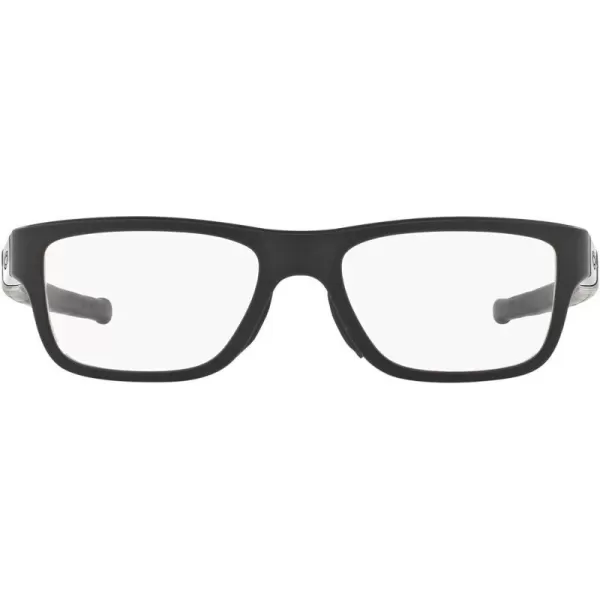 imageOakley Mens Ox8091 Marshal Mnp Rectangular Prescription Eyeglass FramesSatin BlackDemo Lens