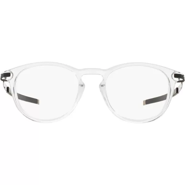 imageOakley Mens Ox8105 Pitchman R Round Prescription Eyewear FramesClearDemo Lens