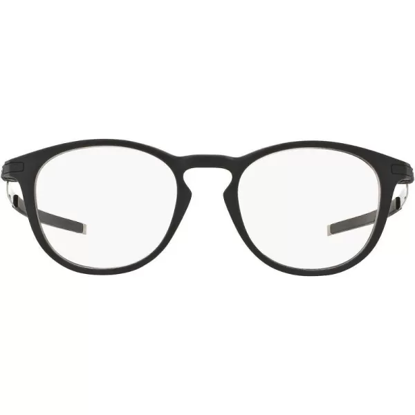 imageOakley Mens Ox8105 Pitchman R Round Prescription Eyewear FramesSatin BlackDemo Lens