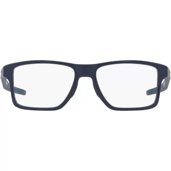 imageOakley Mens Ox8143 Chamfer Squared Prescription Eyeglass FramesUniverse BlueDemo Lens