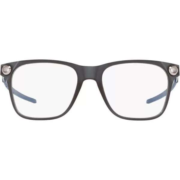 imageOakley Mens Ox8152 Apparition Square Prescription Eyeglass FramesSatin Grey Smoke on GunmetalDemo Lens