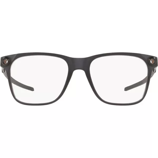 imageOakley Mens Ox8152 Apparition Square Prescription Eyeglass FramesSatin Grey Smoke on PewterDemo Lens