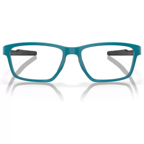 imageOakley Mens Ox8153 Metalink Rectangular Prescription Eyeglass FramesMatte BalsamDemo Lens