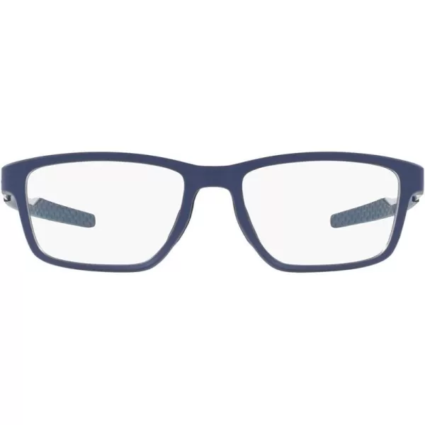 imageOakley Mens Ox8153 Metalink Rectangular Prescription Eyeglass FramesMatte DenimDemo Lens