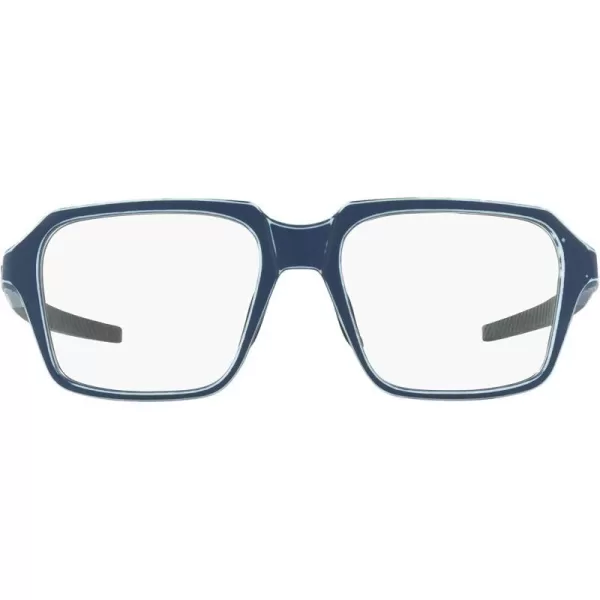 imageOakley Mens Ox8154 Miter Square Prescription Eyeglass FramesSatin Light BlueDemo Lens