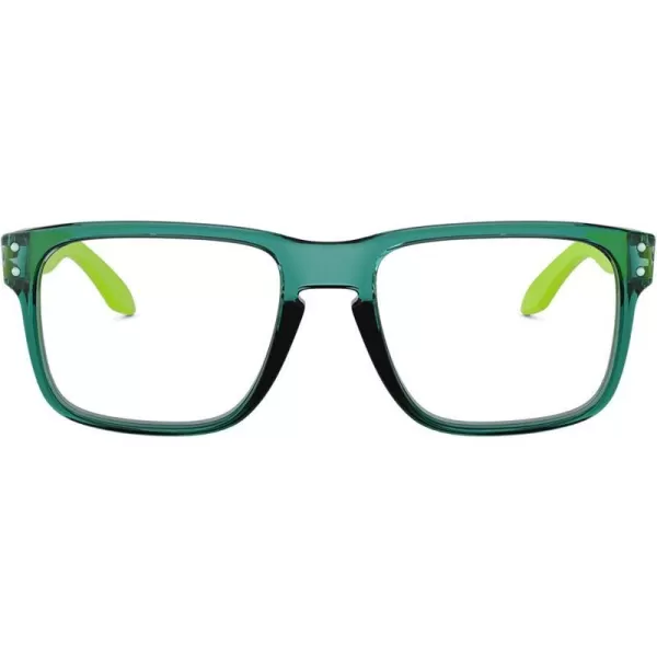 imageOakley Mens Ox8156 Holbrook Rx Square Prescription Eyewear FramesTranslucent Arctic SurfDemo Lens