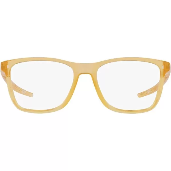 imageOakley Mens Ox8173 Activate Square Prescription Eyewear FramesPolished ClearDemo Lens