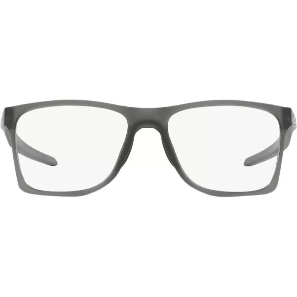 imageOakley Mens Ox8173 Activate Square Prescription Eyewear FramesSatin Grey SmokeDemo Lens