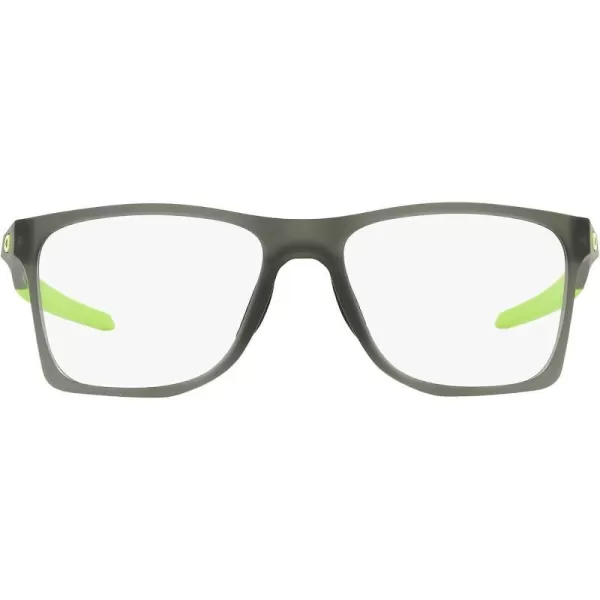 imageOakley Mens Ox8173 Activate Square Prescription Eyewear FramesSatin Grey SmokeYellowDemo Lens