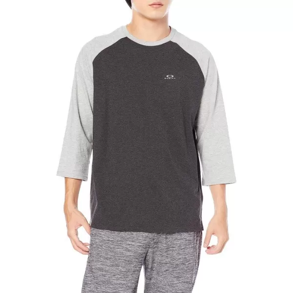 imageOakley Mens Relax Raglan 34 TeeDouble Grey Hthr
