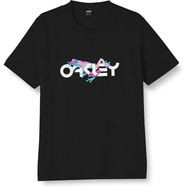 imageOakley Mens Retro Frog B1b TeeBlackout